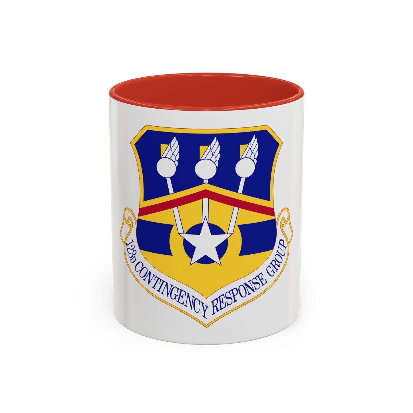 123d Contingency Response Group (U.S. Air Force) Accent Coffee Mug