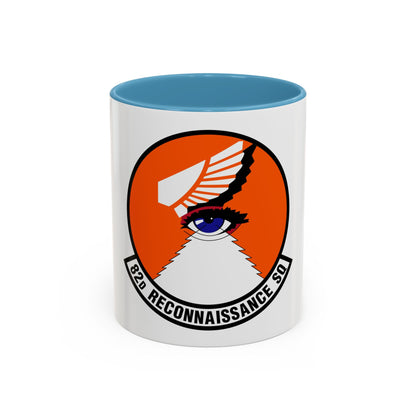 82 Reconnaissance Squadron ACC (U.S. Air Force) Accent Coffee Mug