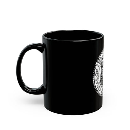 Seal of Providence Rhode Island - Black Coffee Mug