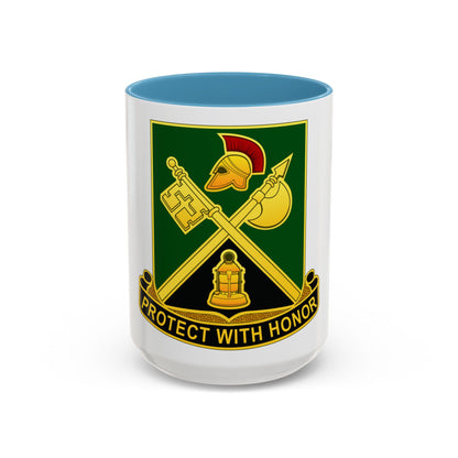 143 Military Police Battalion CAANG (U.S. Army) Accent Coffee Mug