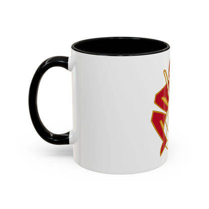 64 Engineer Battalion (U.S. Army) Accent Coffee Mug