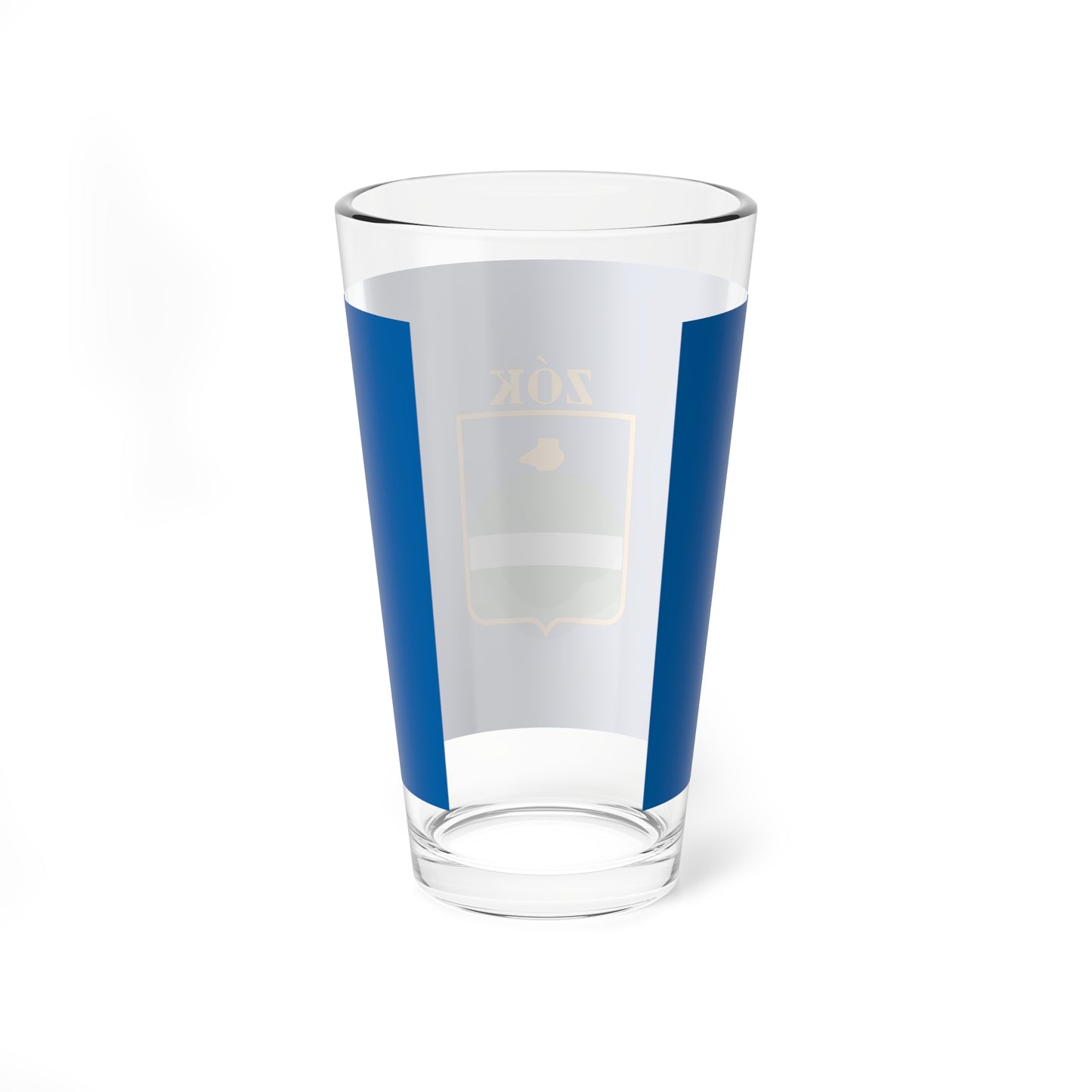 Flag of Zok (Hungary) Pint Glass 16oz