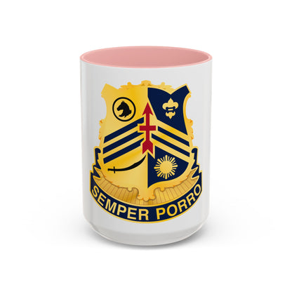 105 Cavalry Regiment (U.S. Army) Accent Coffee Mug