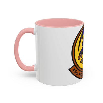 45th Fighter Squadron (U.S. Air Force) Accent Coffee Mug