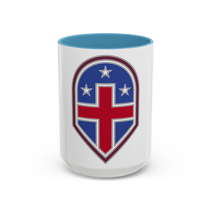 332 Medical Brigade 3 (U.S. Army) Accent Coffee Mug