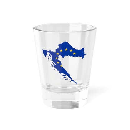 Croatia EU (Croatia) Shot Glass 1.5oz