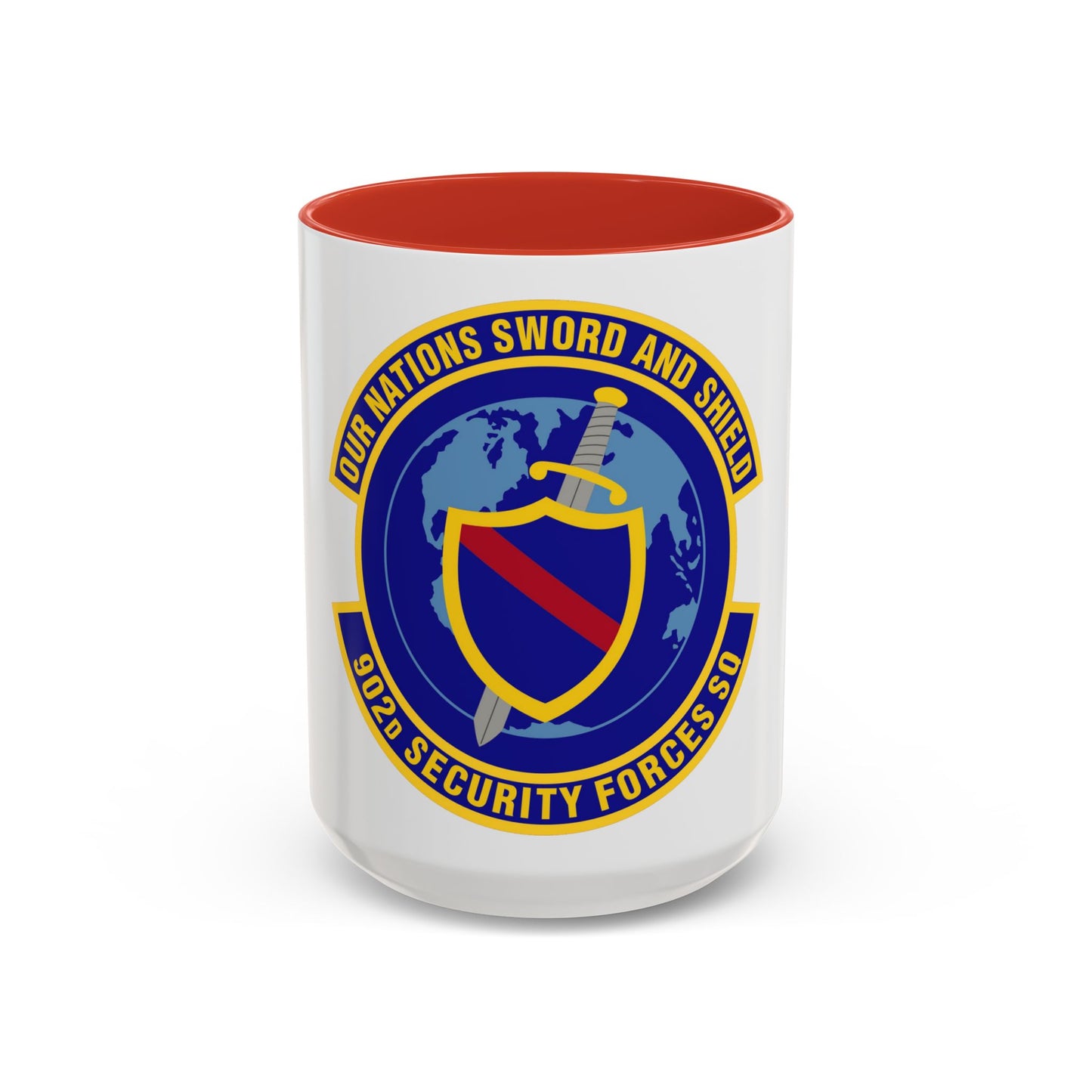 902d Security Forces Squadron (U.S. Air Force) Accent Coffee Mug