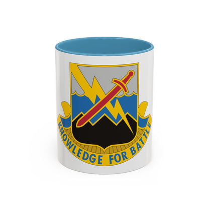102 Military Intelligence Battalion (U.S. Army) Accent Coffee Mug