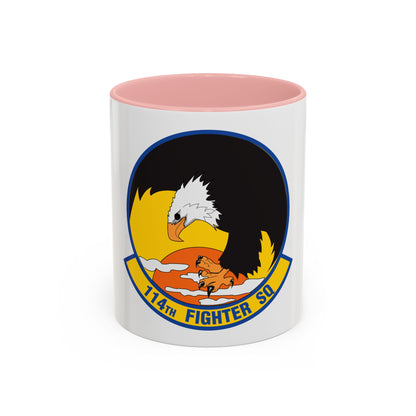 114 Fighter Squadron (U.S. Air Force) Accent Coffee Mug