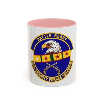633d Security Forces Squadron (U.S. Air Force) Accent Coffee Mug