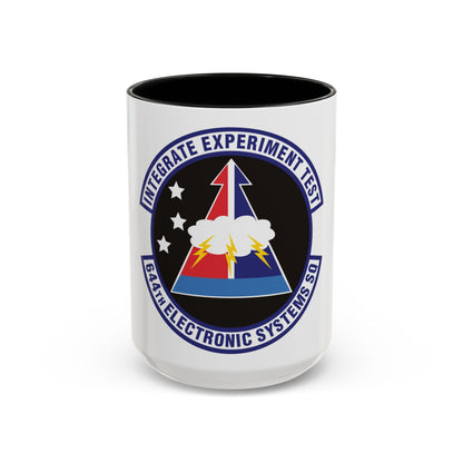 644th Electronic Systems Squadron (U.S. Air Force) Accent Coffee Mug