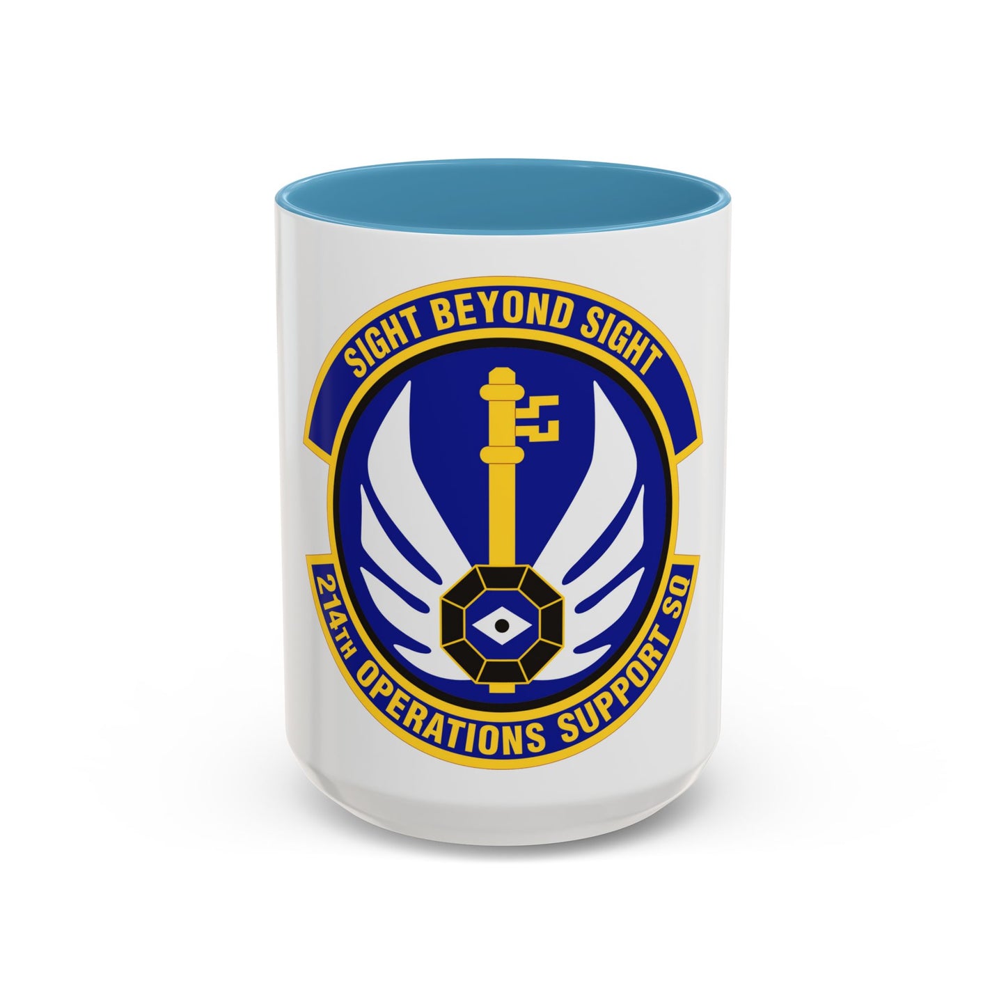 214th Operations Support Squadron (U.S. Air Force) Accent Coffee Mug