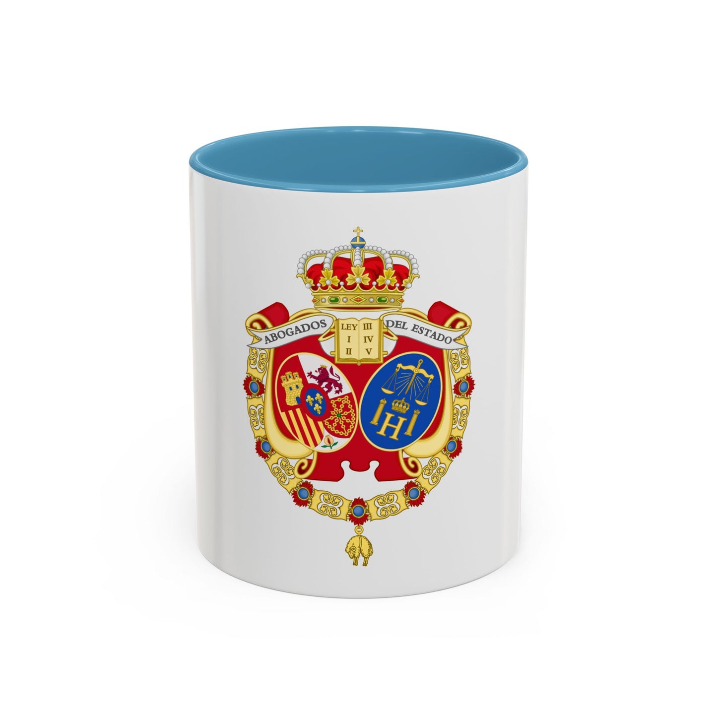 Coat of Arms of the Spanish Legal Representatives of the State - Accent Coffee Mug