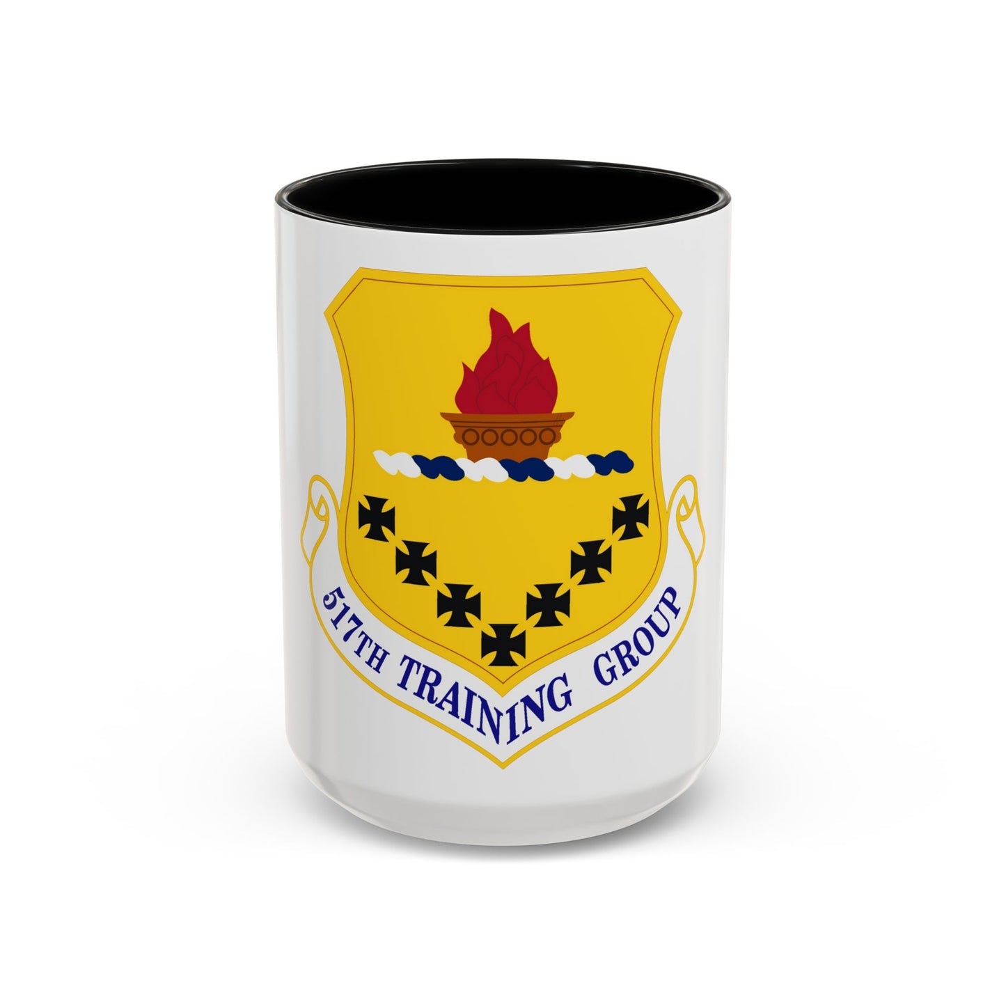 517 Training Group AETC (U.S. Air Force) Accent Coffee Mug