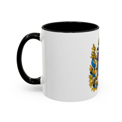 Coat of arms of Bessarabia Governorate 1878 - Accent Coffee Mug