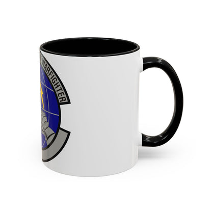 50 Communications Squadron USSF (U.S. Air Force) Accent Coffee Mug