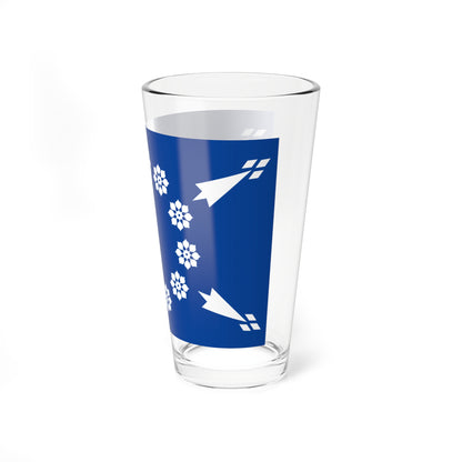Belle-Ile-en-Mer traditional district flag (France) Pint Glass 16oz