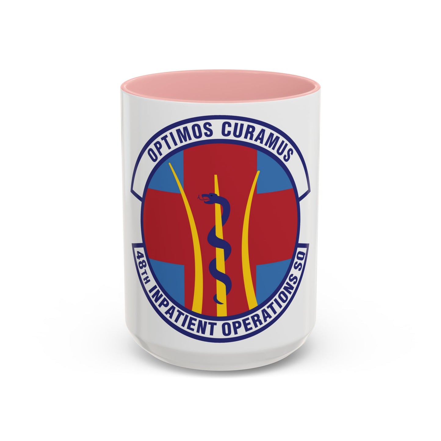 48th Inpatient Operations Squadron (U.S. Air Force) Accent Coffee Mug