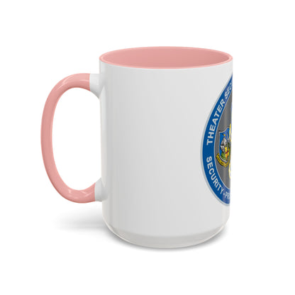 AF North TSC Theater Security Cooperation (U.S. Air Force) Accent Coffee Mug