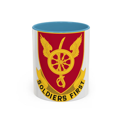 79 Ordnance Battalion Obsolete Insignia (U.S. Army) Accent Coffee Mug