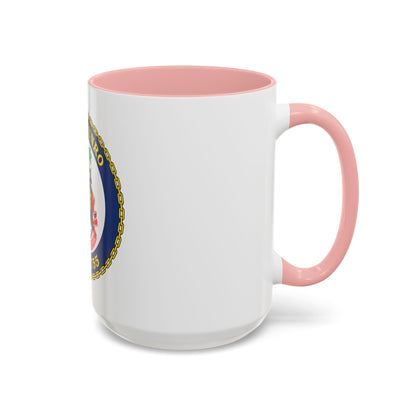 USCGC Munro WMSL   755 (U.S. Coast Guard) Accent Coffee Mug