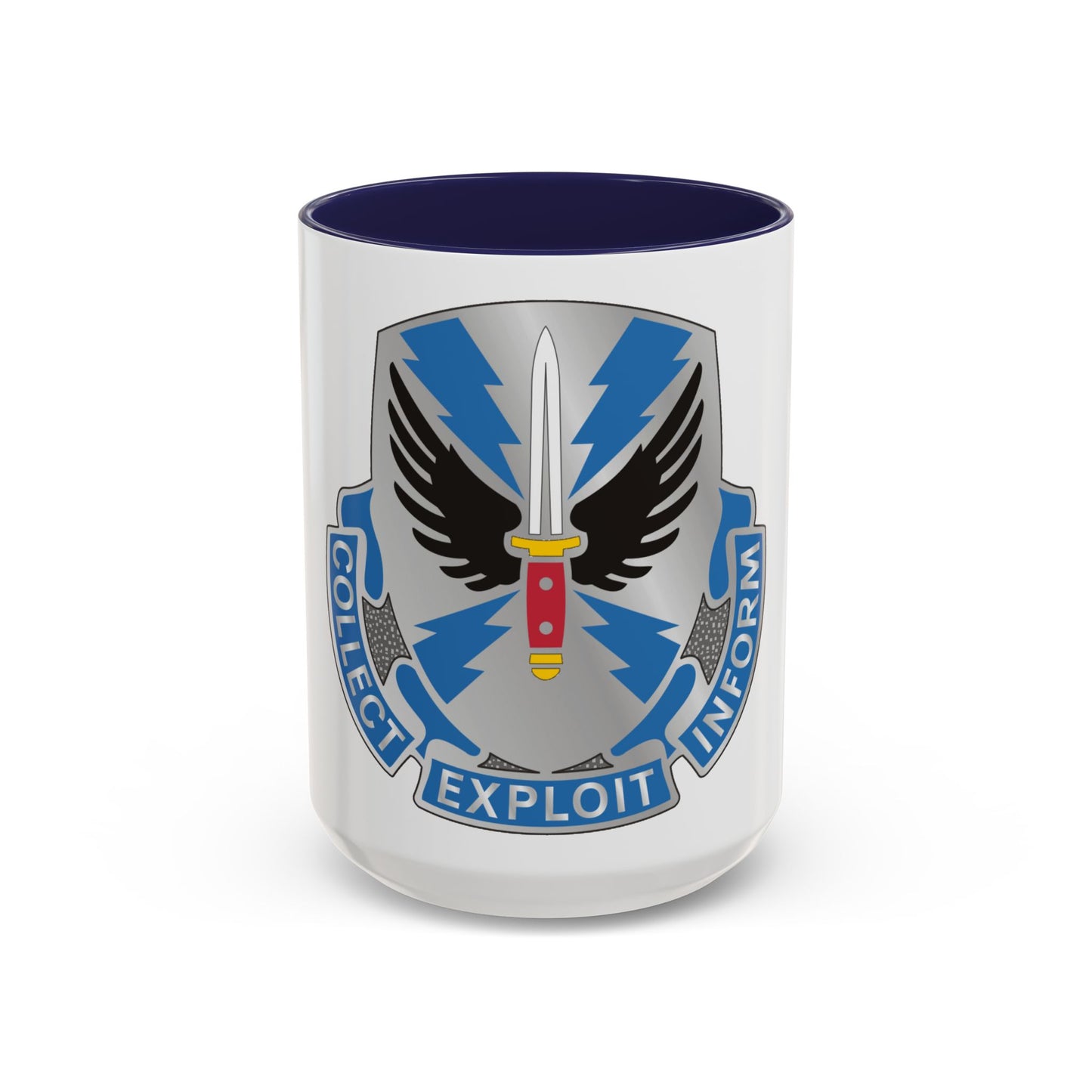 337 Military Intelligence Battalion (U.S. Army) Accent Coffee Mug