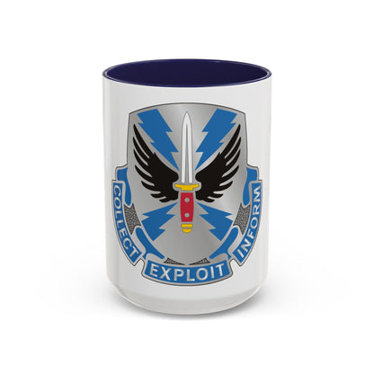 337 Military Intelligence Battalion (U.S. Army) Accent Coffee Mug