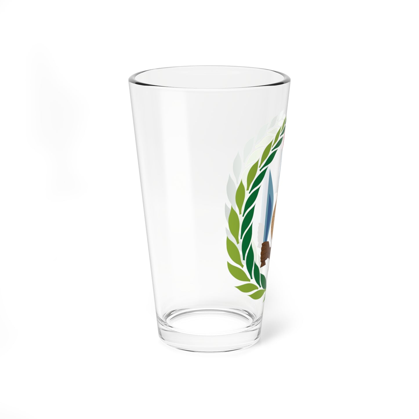 Emblem of Djibouti (Djibouti) (Coat of Arms) Pint Glass 16oz