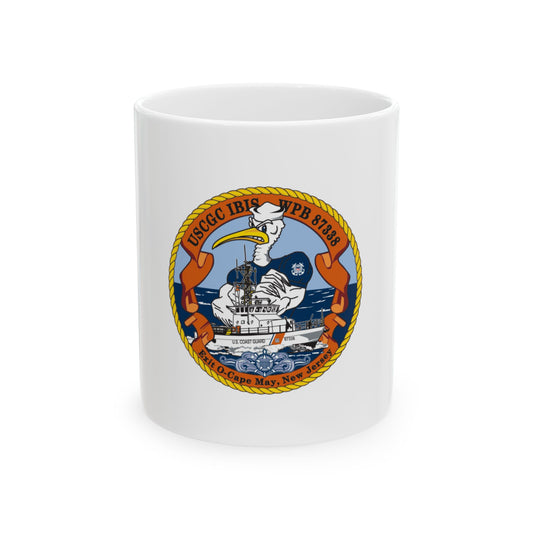 USCGC IBIS (U.S. Coast Guard) White Coffee Mug