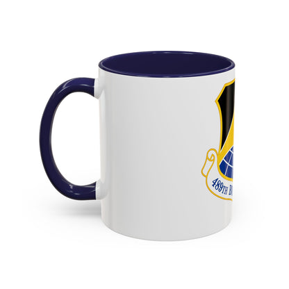 489 Bomb Group AFRC (U.S. Air Force) Accent Coffee Mug