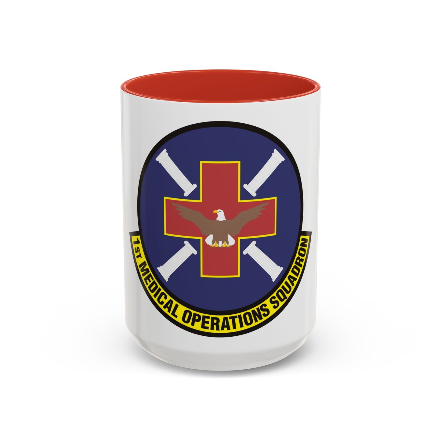 1st Medical Operations Squadron (U.S. Air Force) Accent Coffee Mug