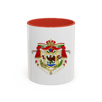 Coat of Arms of the First Mexican Empire - Accent Coffee Mug