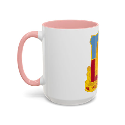 215th Armored Field Artillery Battalion (U.S. Army) Accent Coffee Mug