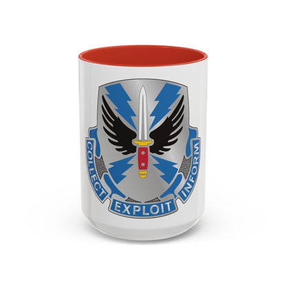 337 Military Intelligence Battalion (U.S. Army) Accent Coffee Mug