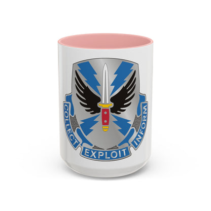 337 Military Intelligence Battalion (U.S. Army) Accent Coffee Mug