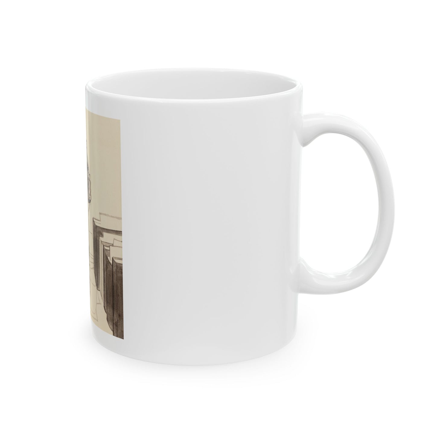 Group of Four Coca-Cola advertisements, 1960 (1) - White Coffee Mug