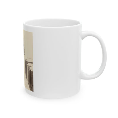 Group of Four Coca-Cola advertisements, 1960 (1) - White Coffee Mug