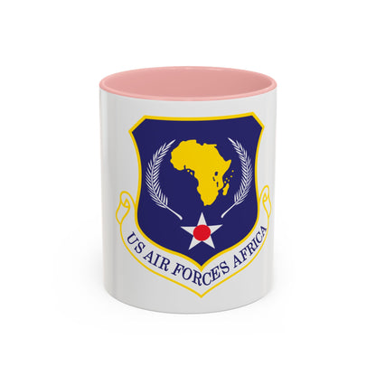USAF Africa (U.S. Air Force) Accent Coffee Mug