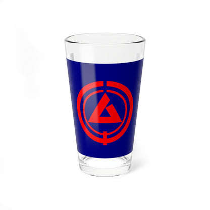 Flag of Mugi Gifu 1966-2005 (Japan) Pint Glass 16oz