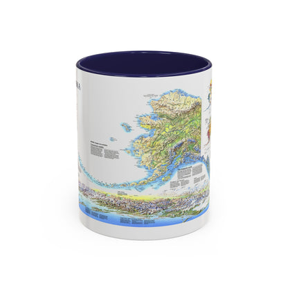 Alaska 2 (1994) (Map) Accent Coffee Mug
