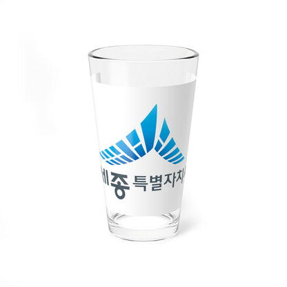 Flag of Sejong City (Korea) Pint Glass 16oz