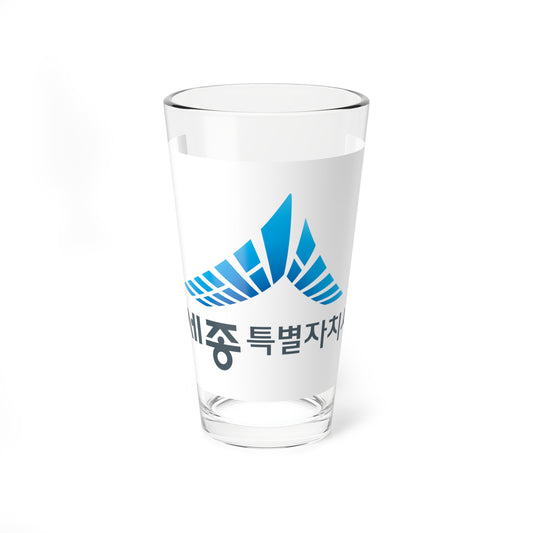 Flag of Sejong City (Korea) Pint Glass 16oz