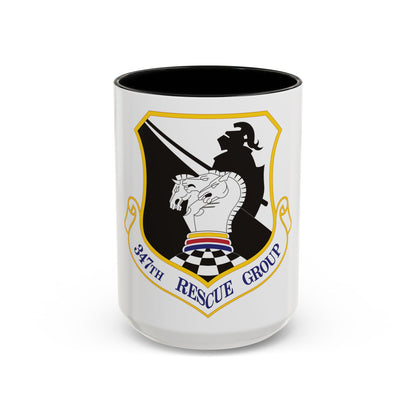 347th Rescue Group (U.S. Air Force) Accent Coffee Mug
