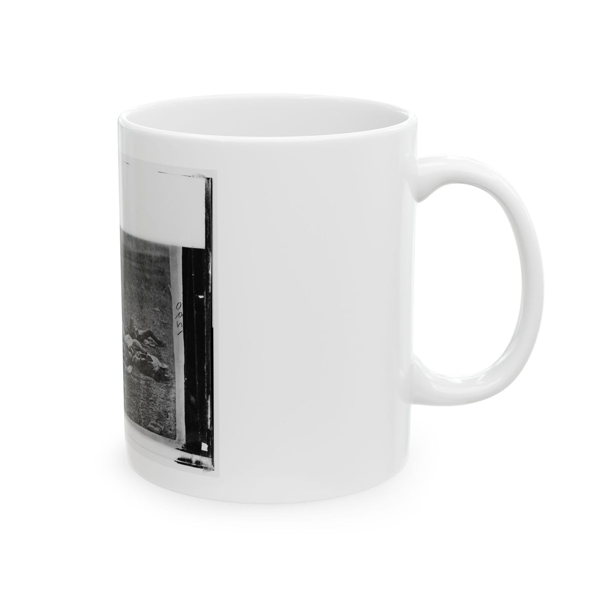 Antietam, Maryland. Dead On Battlefield (U.S. Civil War) White Coffee Mug