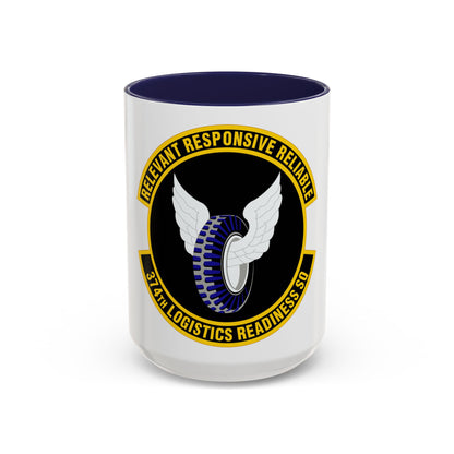 374 Logistics Readiness Squadron PACAF (U.S. Air Force) Accent Coffee Mug