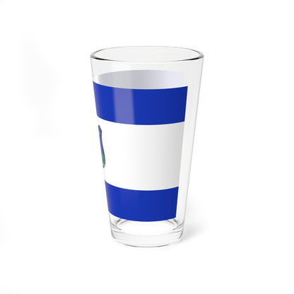 Flag of Hegymagas (Hungary) Pint Glass 16oz