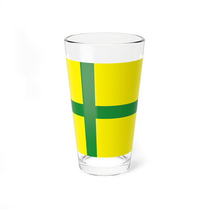 Flag of Gotland (Sweden) Pint Glass 16oz