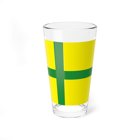 Flag of Gotland (Sweden) Pint Glass 16oz