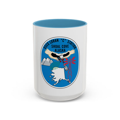 USCG Loran C Station Shoal Cove Alaska (U.S. Coast Guard) Accent Coffee Mug