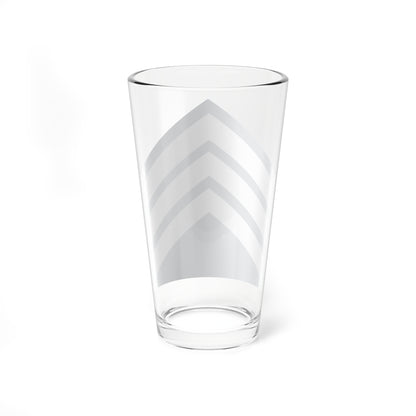 04.Syrian Air Force SFC (Syria) (Military Rank) Pint Glass 16oz